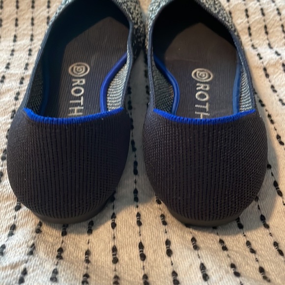 Rothy’s Retired Slate Metallic Point-Size 7 - Picture 3 of 6